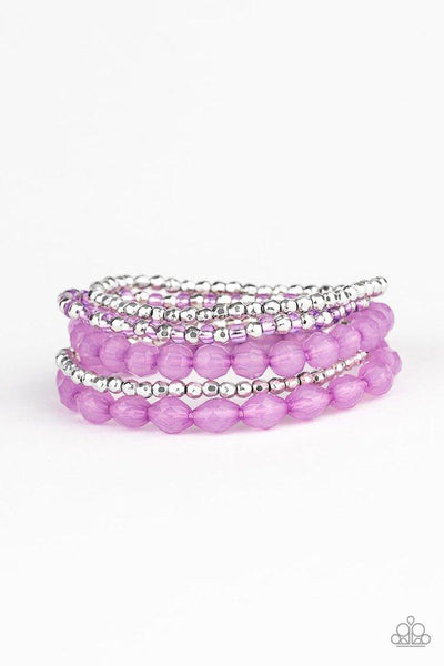 Sugary Sweet - Purple Bracelet - Paparazzi