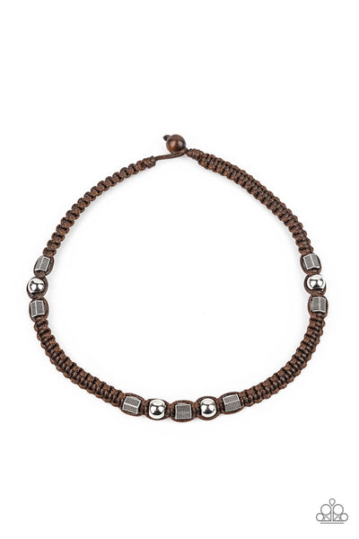 Take a Trek - Brown Necklace - Urban - Paparazzi