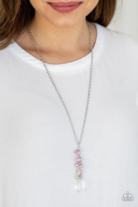 Teardrop Serenity - Purple Necklace - Paparazzi