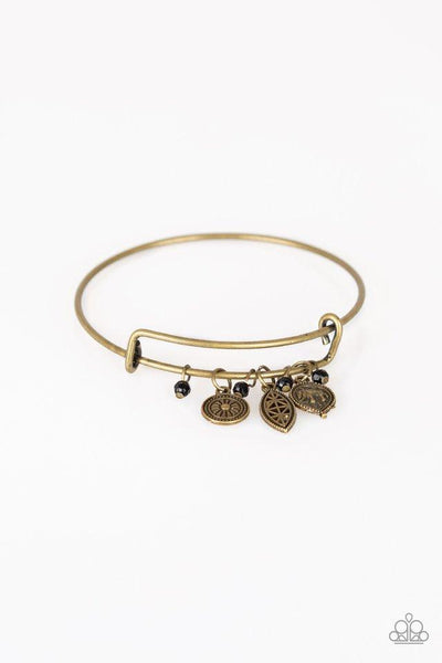 The Elephant In The Room - Brass Bracelet - Paparazzi