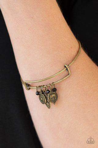 The Elephant In The Room - Brass Bracelet - Paparazzi