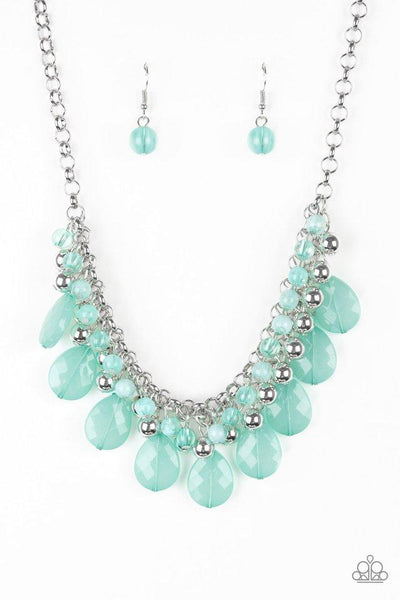 Trending Tropicana - Green Necklace - Paparazzi