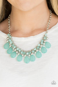 Trending Tropicana - Green Necklace - Paparazzi