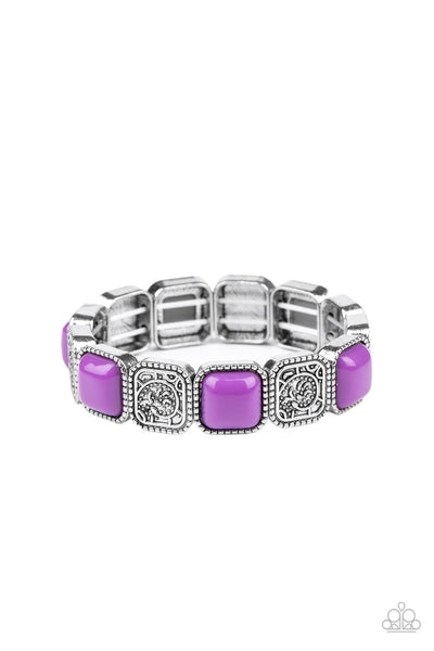 Trendy Tease - Purple Bracelet - Paparazzi