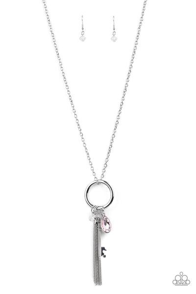 Unlock Your Sparkle - Pink Necklace - Paparazzi