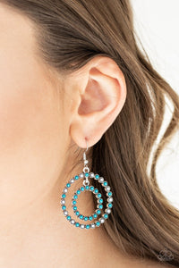 Vibrant Venture - Blue Earring - Paparazzi