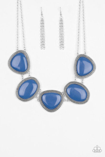 Viva La VIVID - Blue Necklace - Paparazzi