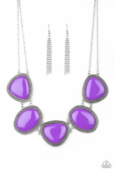 Viva La VIVID - Purple Necklace - Paparazzi