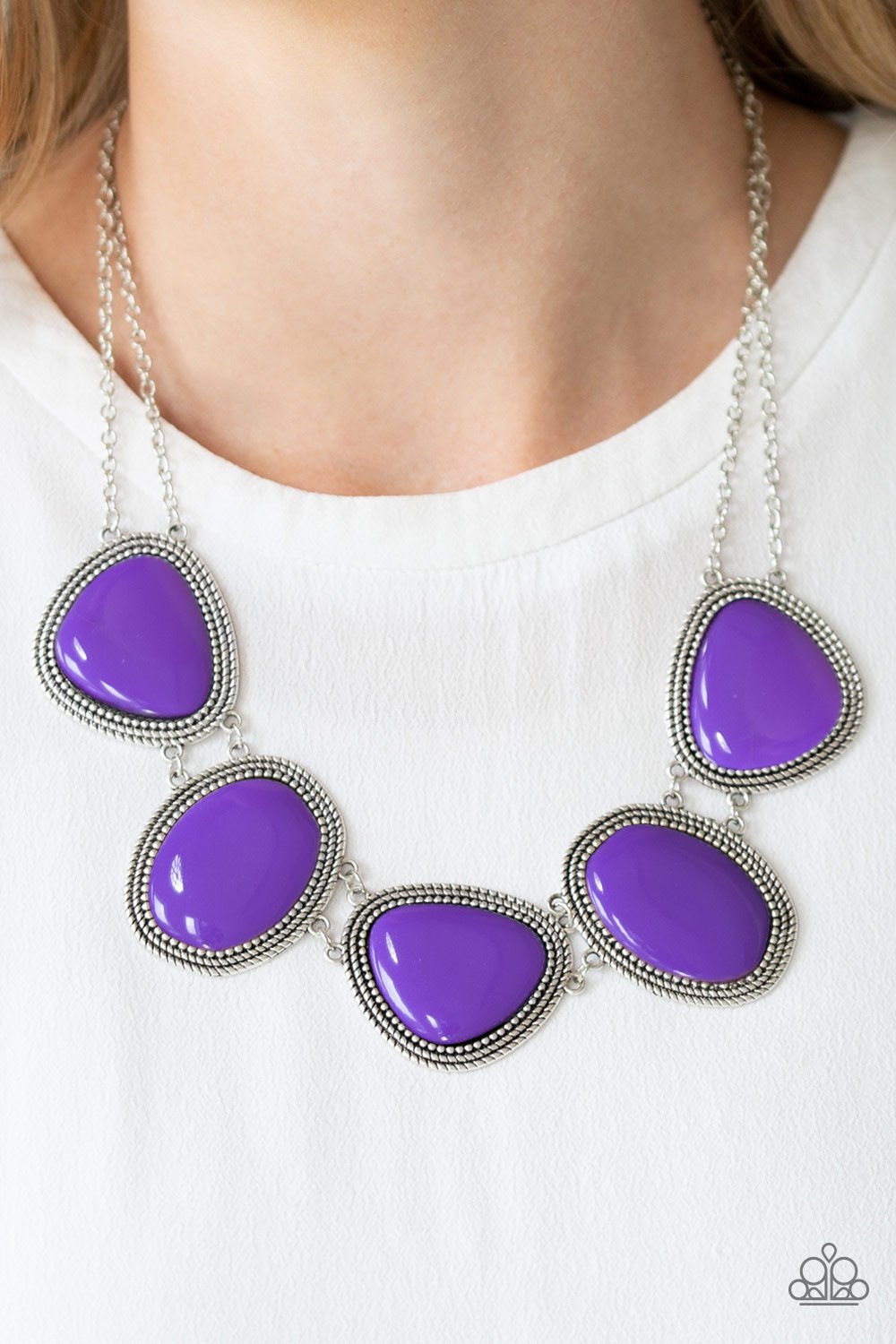 Viva La VIVID - Purple Necklace - Paparazzi