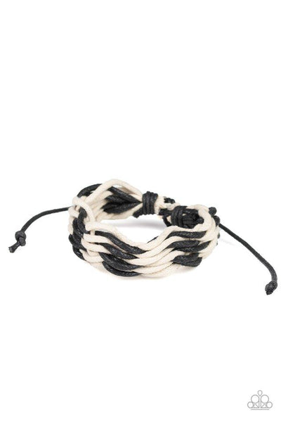 WEAVE High and Dry - Black Bracelet - Paparazzi