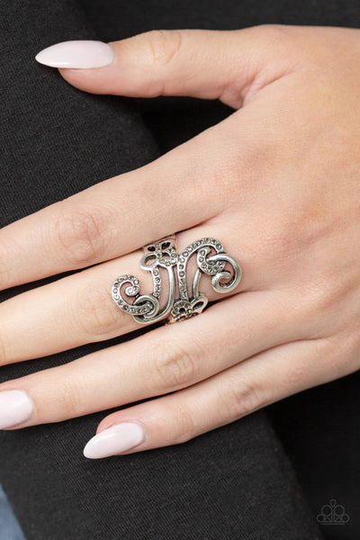 Waltzing Wonders - Silver Ring - Paparazzi