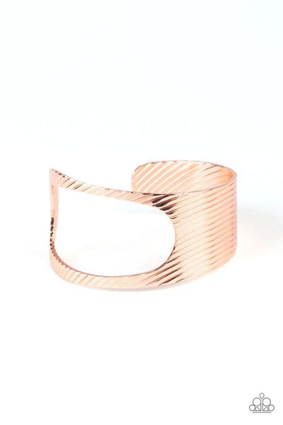 What GLEAMS Are Made Of - Copper Bracelet - Cuff -Paparazzi