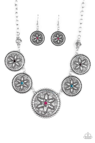 Written In The STAR LILIES - Multi Necklace - Paparazzi