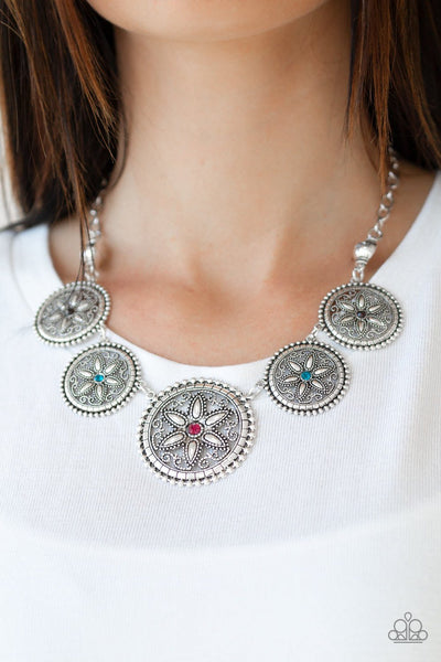 Written In The STAR LILIES - Multi Necklace - Paparazzi