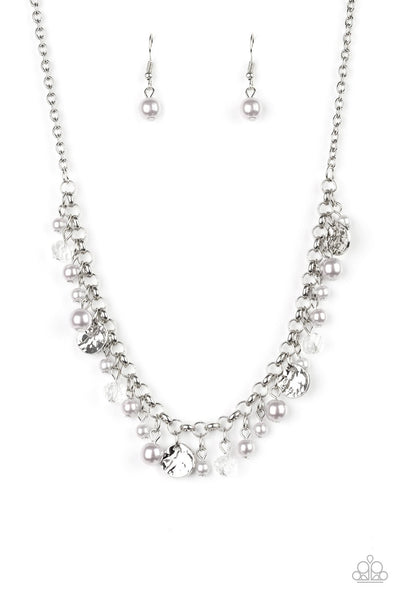 Coastal Cache- Silver Necklace - Paparazzi