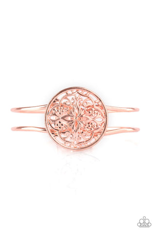Mandala Majesty - Copper-cuff-paparazzi
