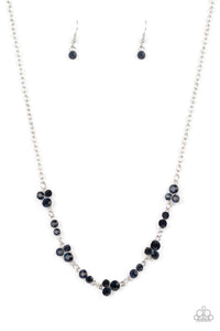 Gorgeously Glistening - Blue Necklace - Paparazzi