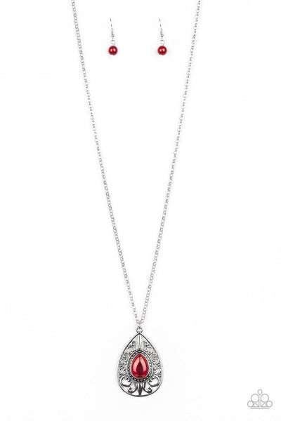 Modern Majesty - Red Moonstone - Paparazzi